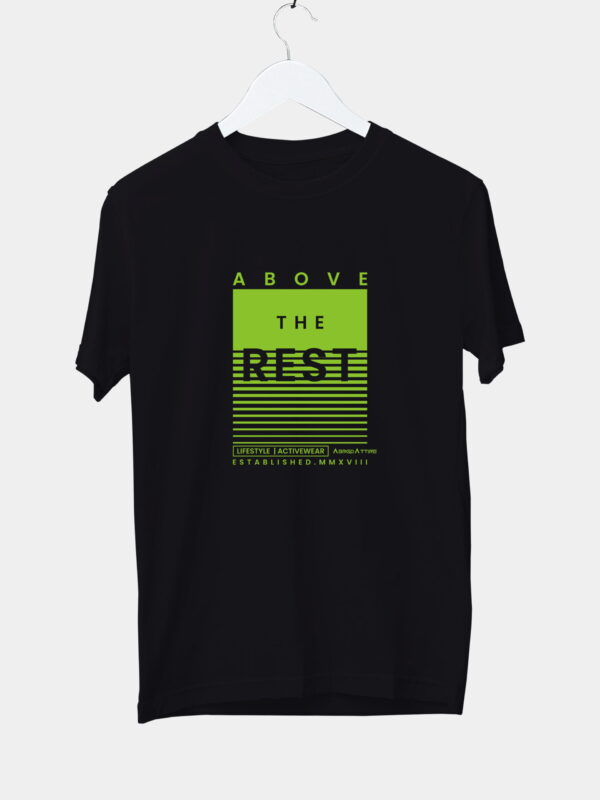 black t shirt