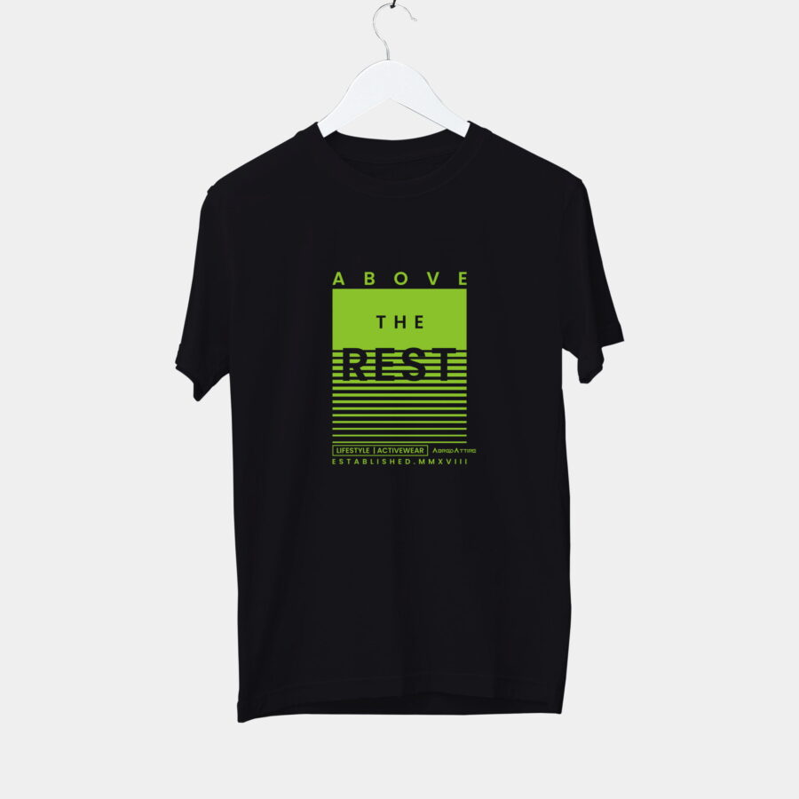 black t shirt