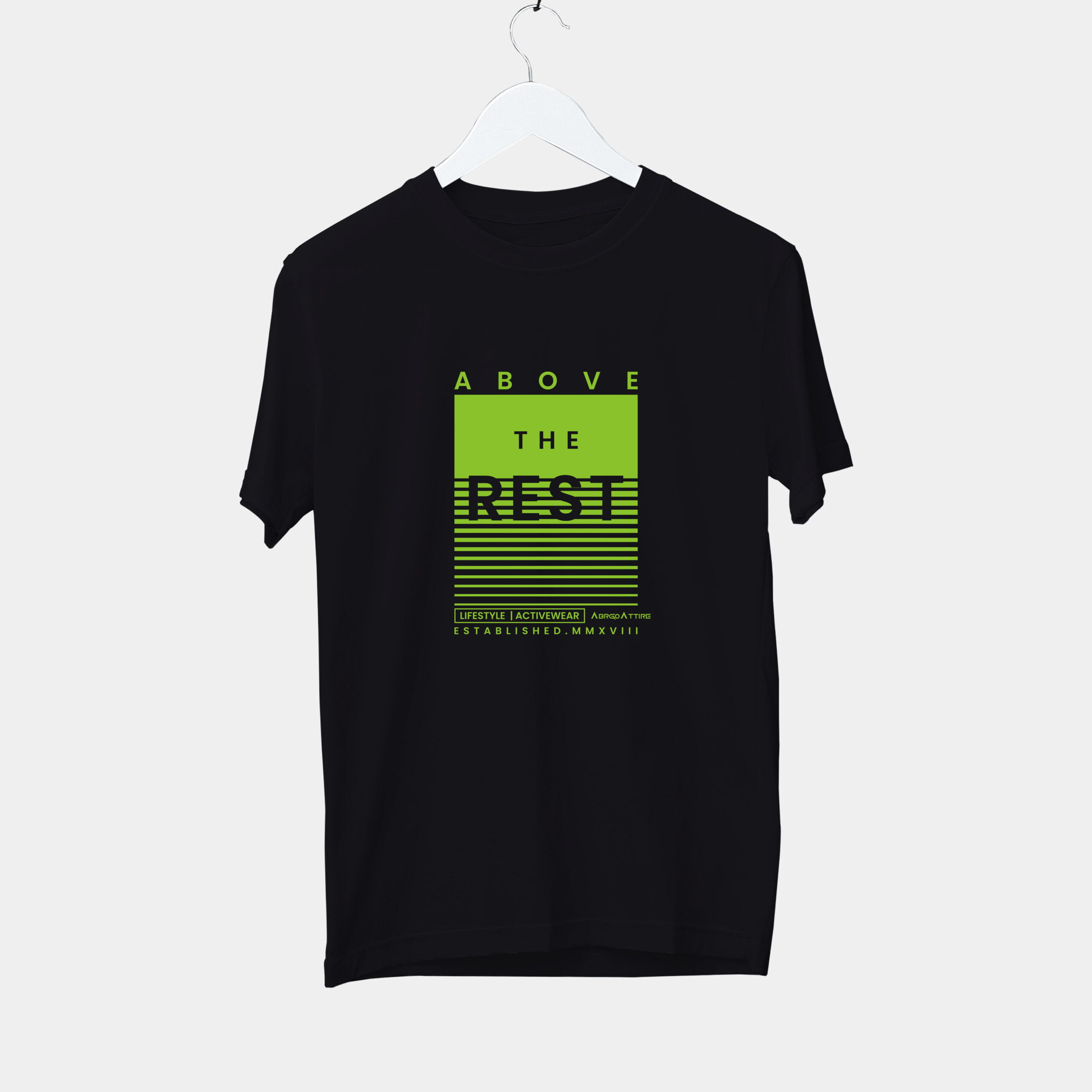 black t shirt
