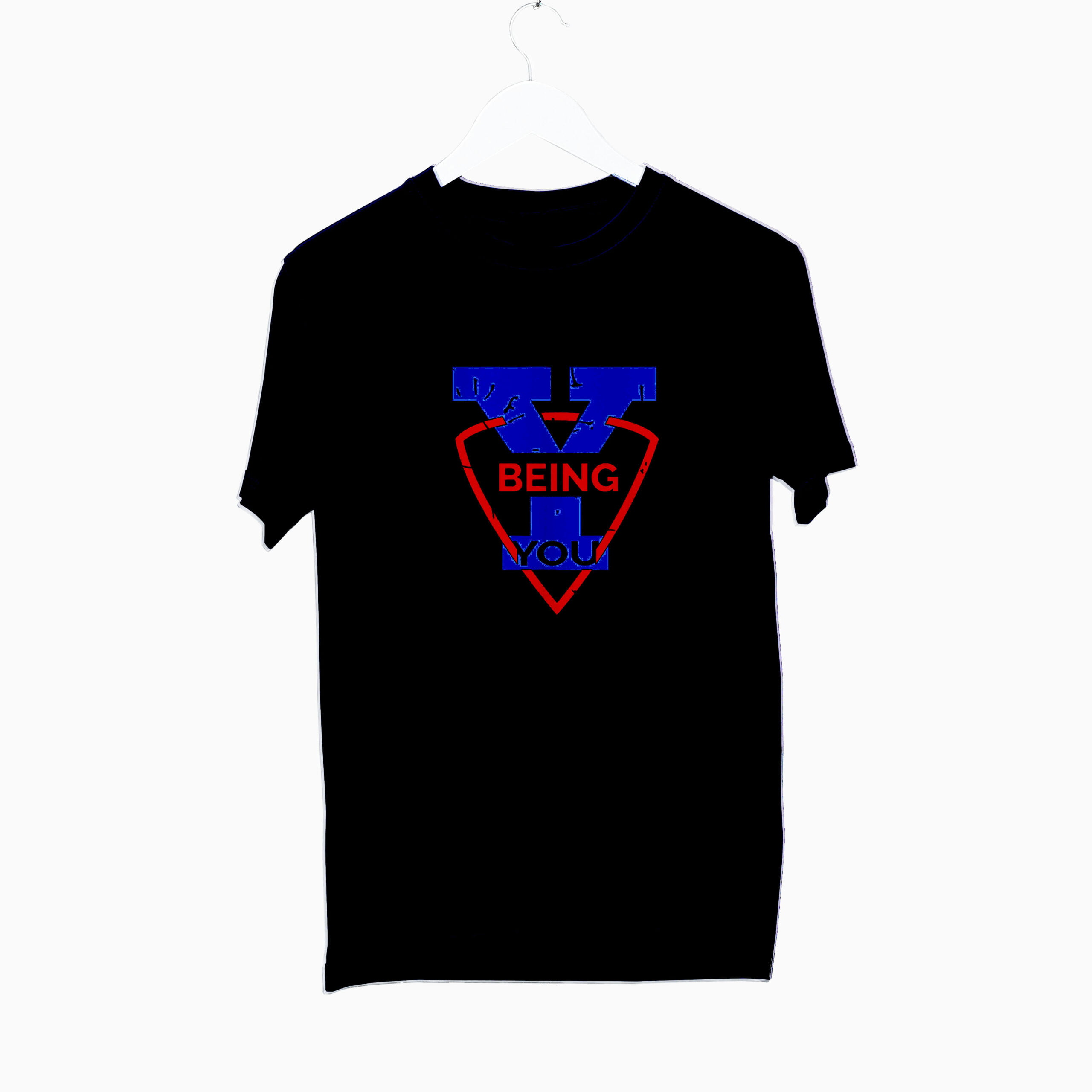 black t shirt