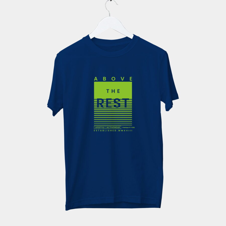 blue t shirt