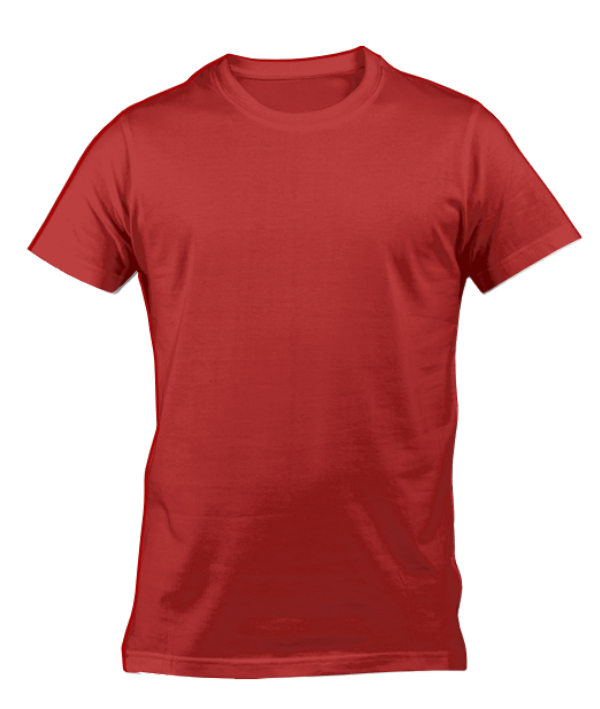 Red basic t shirt